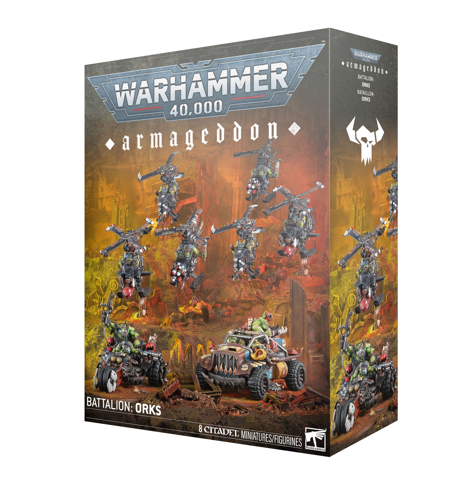 Games Workshop 73-501 - Warhammer 40,000 - Orks: Armageddon Battalion