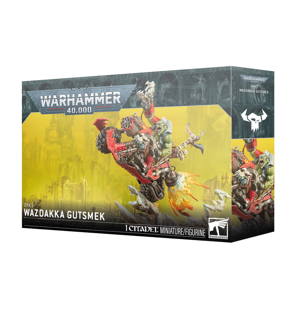 オルク：ヴァズダッカ・ガズメク ORKS: WAZDAKKA GUTSMEK Games Workshop 50-72 - Warhammer 40,000 - Orks: Wazdakka Gutsmek