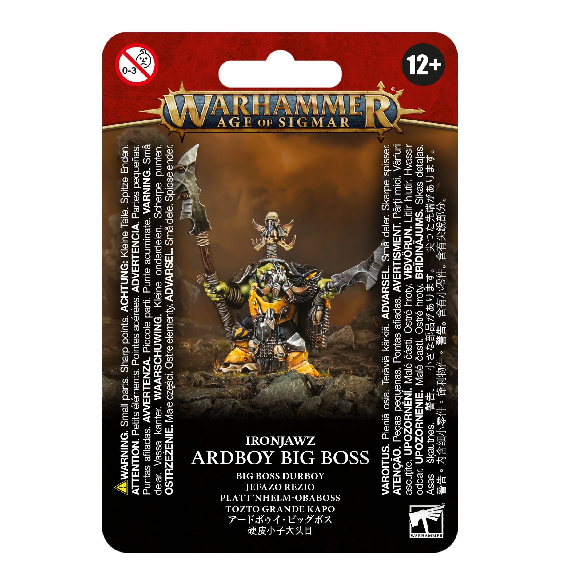 Games Workshop 89-57 - Age of Sigmar - Orruk Warclans: Ardboy Big Boss