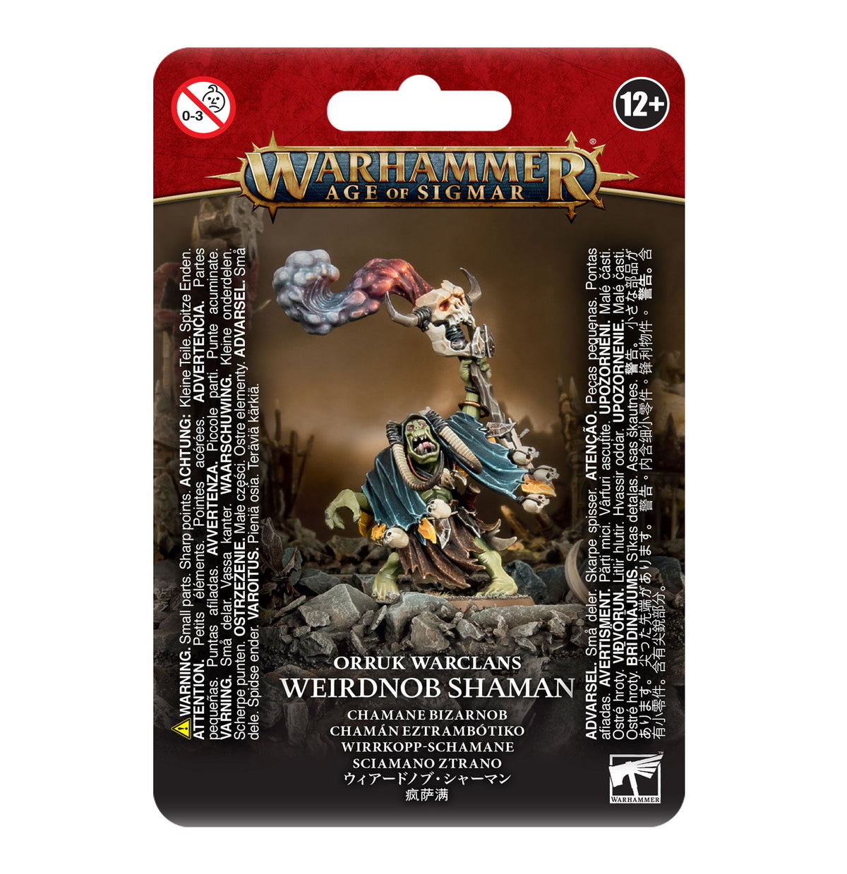 Games Workshop 89-27 - Age of Sigmar - Orruk Warclans: Orruk Weirdnob Shaman