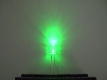 Miniatronics 12-822-10 - 2mm Green Tower LEDs (10 Pack)