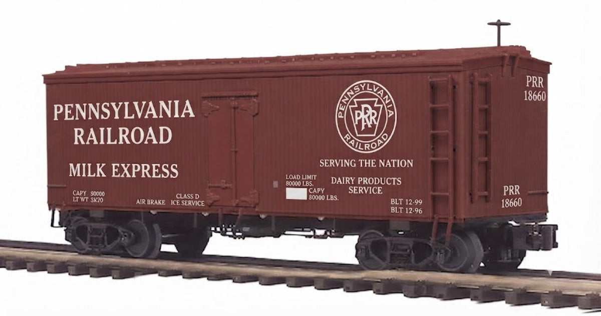 Lionel 27260PRR1 - Milk Car "MrMuffin'sTrains" #18660 - Custom Run for MrMuffin'sTrains