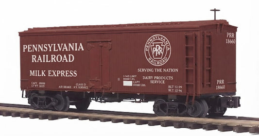 MTH PRR1 - Milk Car "Pennsylvania” #18660 - Custom Run for MrMuffin'sTrains