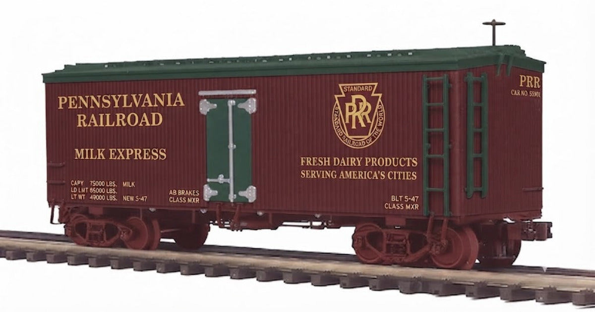 Lionel 27260PRRG - Milk Car "Pennsylvania" #55901 - Custom Run for MrMuffin'sTrains