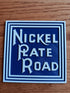 Trackside 3D 10 - 3D Printed Railroad Signs "Nickel Plate Road"