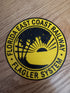 Trackside 3D 12 - 3D Printed Railroad Signs "Florida East Coast Railway" (Flagler System)