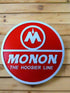 Trackside 3D 1 - 3D Printed Railroad Signs "Monon" (The Hoosier Line)