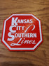 Trackside 3D 21 - 3D Printed Railroad Signs "Kansas City Southern Lines"