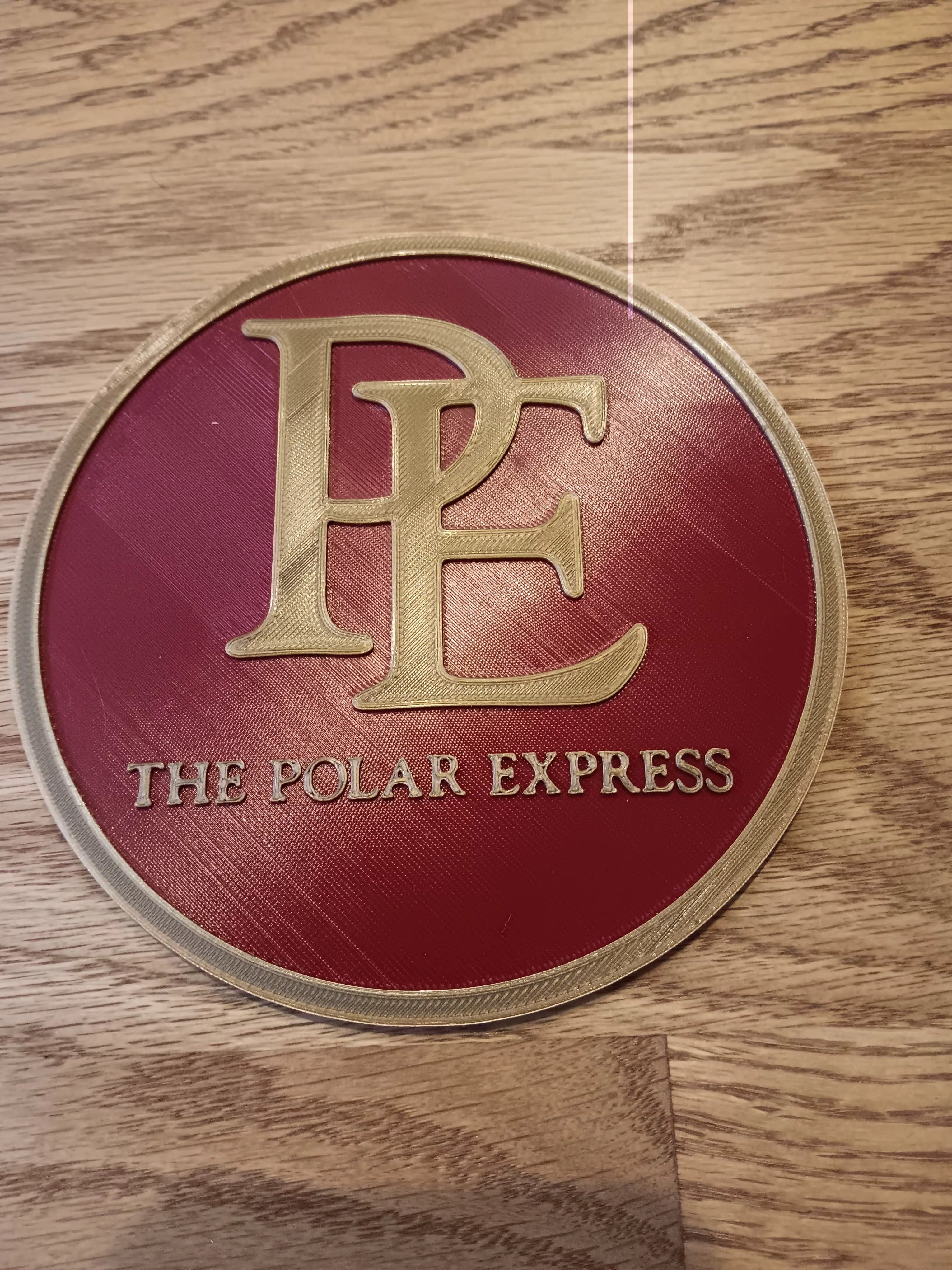 Trackside 3D 24 - 3D Printed Railroad Signs "The Polar Express"