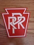 Trackside 3D 29 - 3D Printed Railroad Signs "PRR"