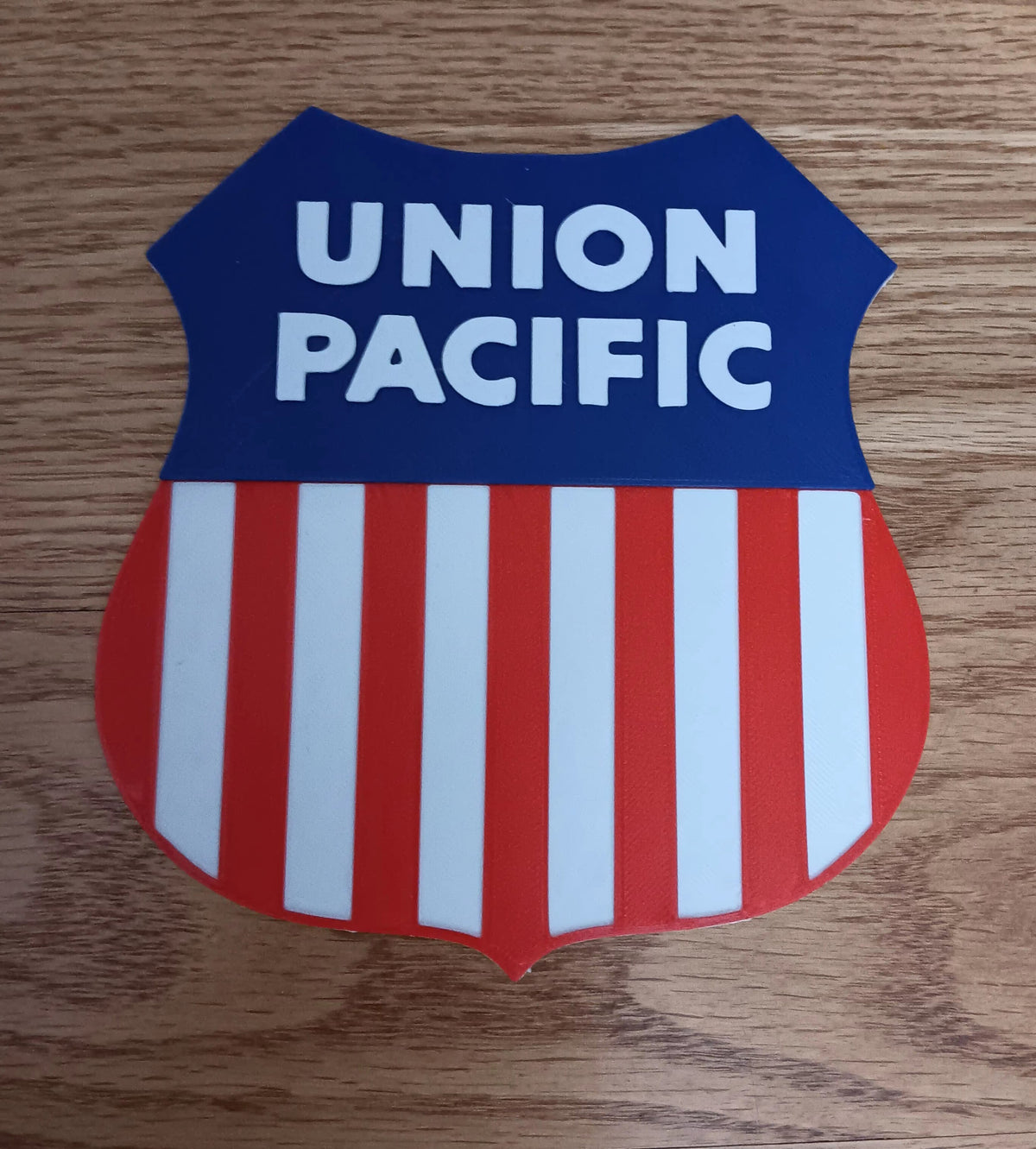 Trackside 3D #32 - 3D Printed Railroad Signs "Union Pacific"