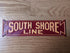 Trackside 3D 4 - 3D Printed Railroad Signs "South Shore Line"