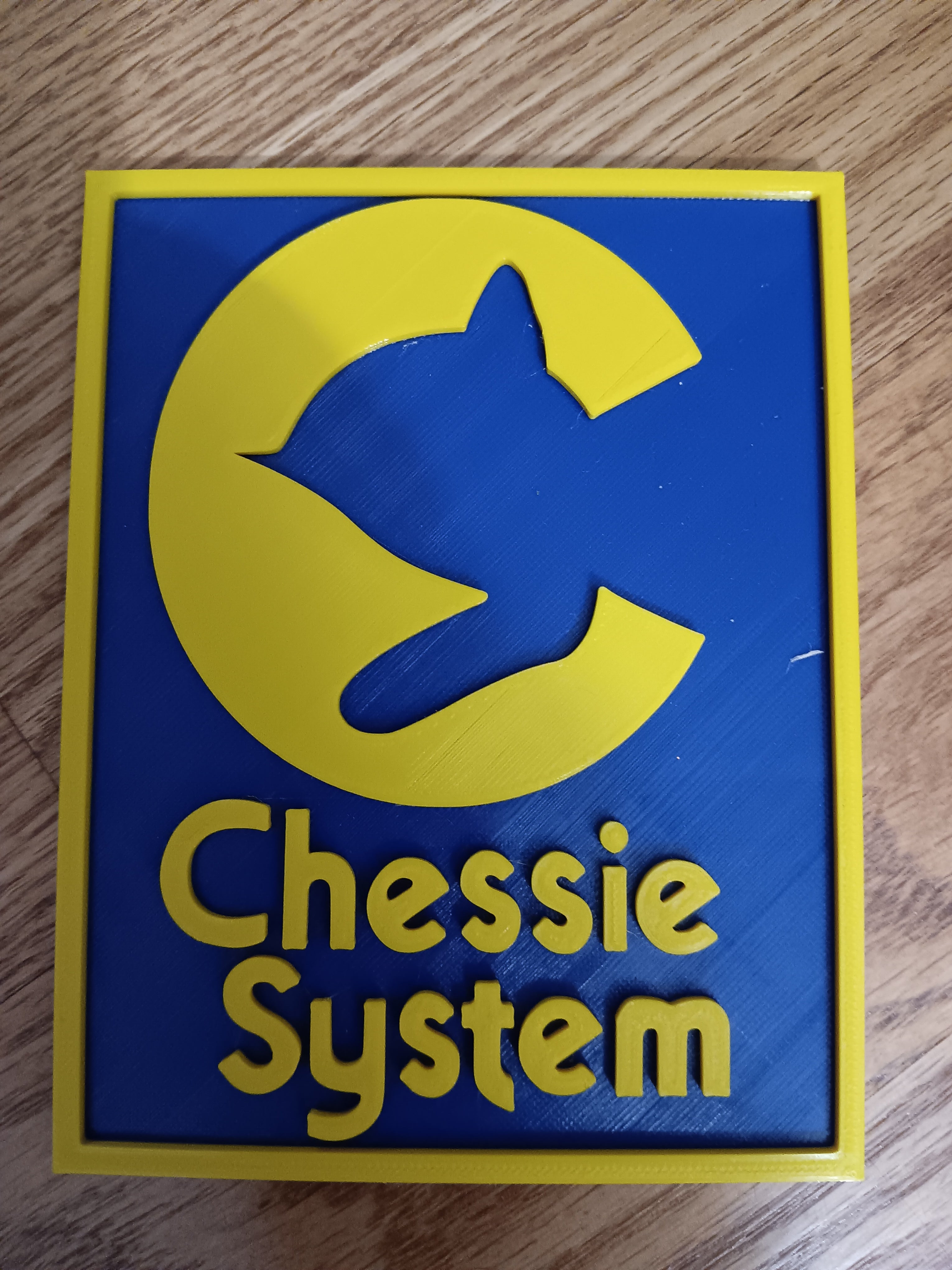 Trackside 3D #08 - 3D Printed Railroad Signs "Chessie System" (Cat Logo)