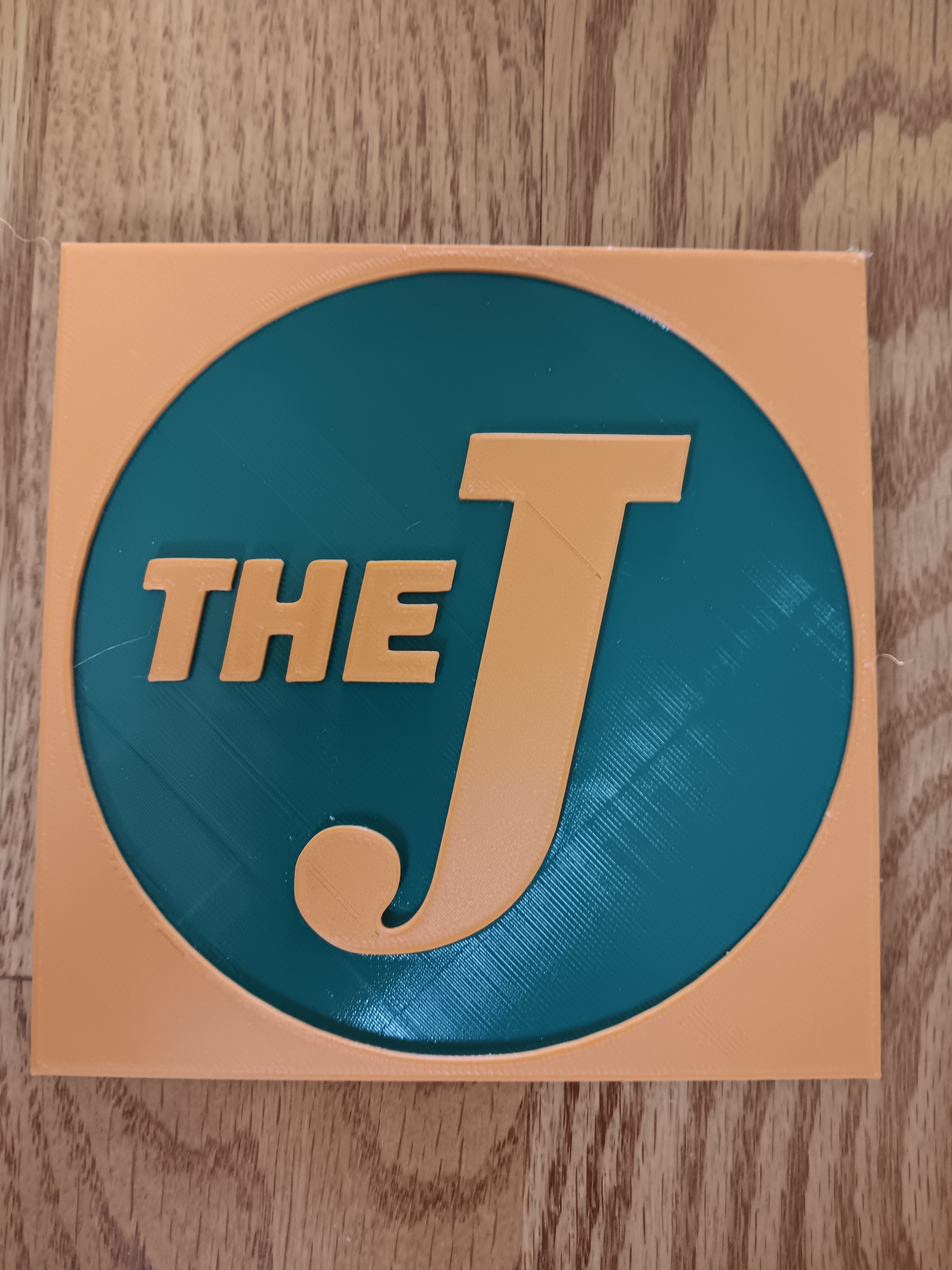 Trackside 3D 9 - 3D Printed Railroad Signs "The J"