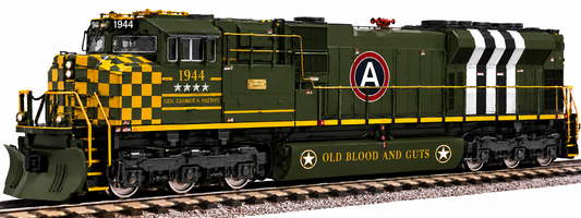 Lionel 27335USA - Legacy - SD70M Diesel Locomotive "U.S. Army" #1944 (Patton) - Custom Run for MrMuffin'sTrains