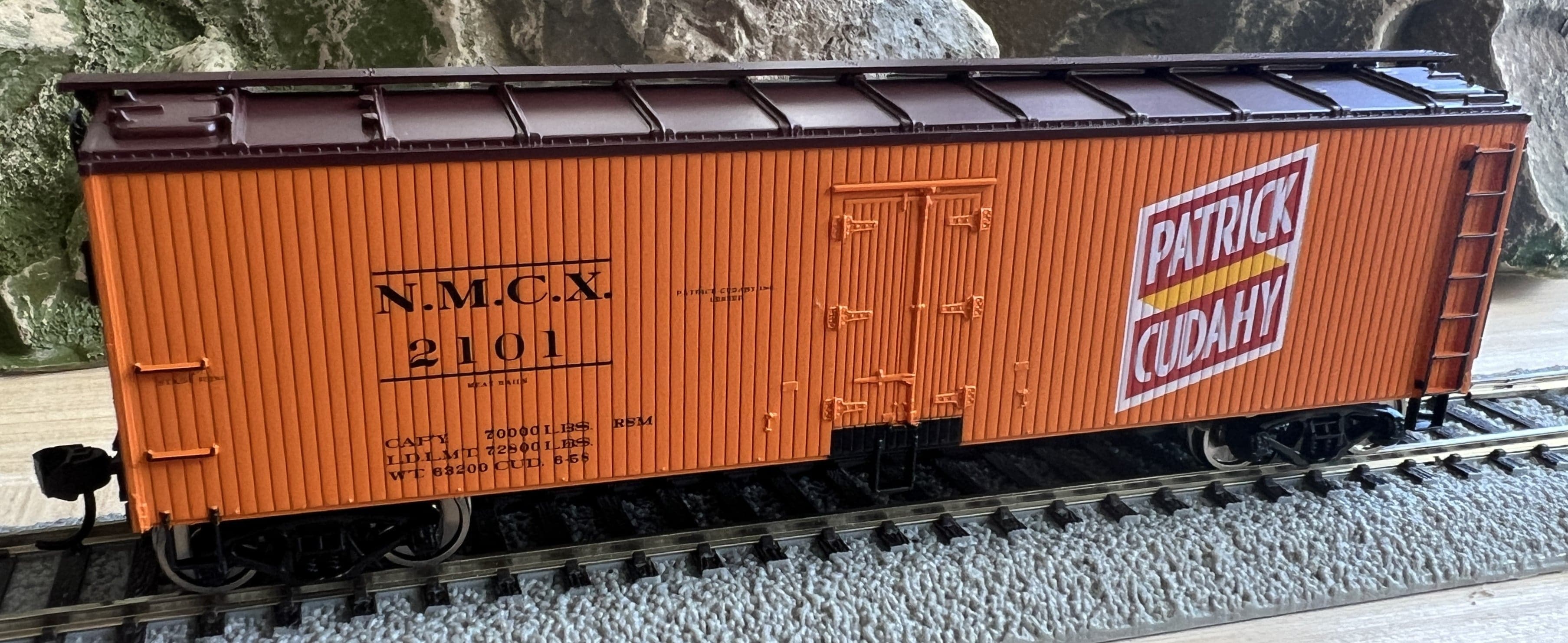 Walthers HO 910-41320 - Mainline - 40' Wood Reefer w/ Steel Ends "NMCX" #2199 (Patrick Cudahy)