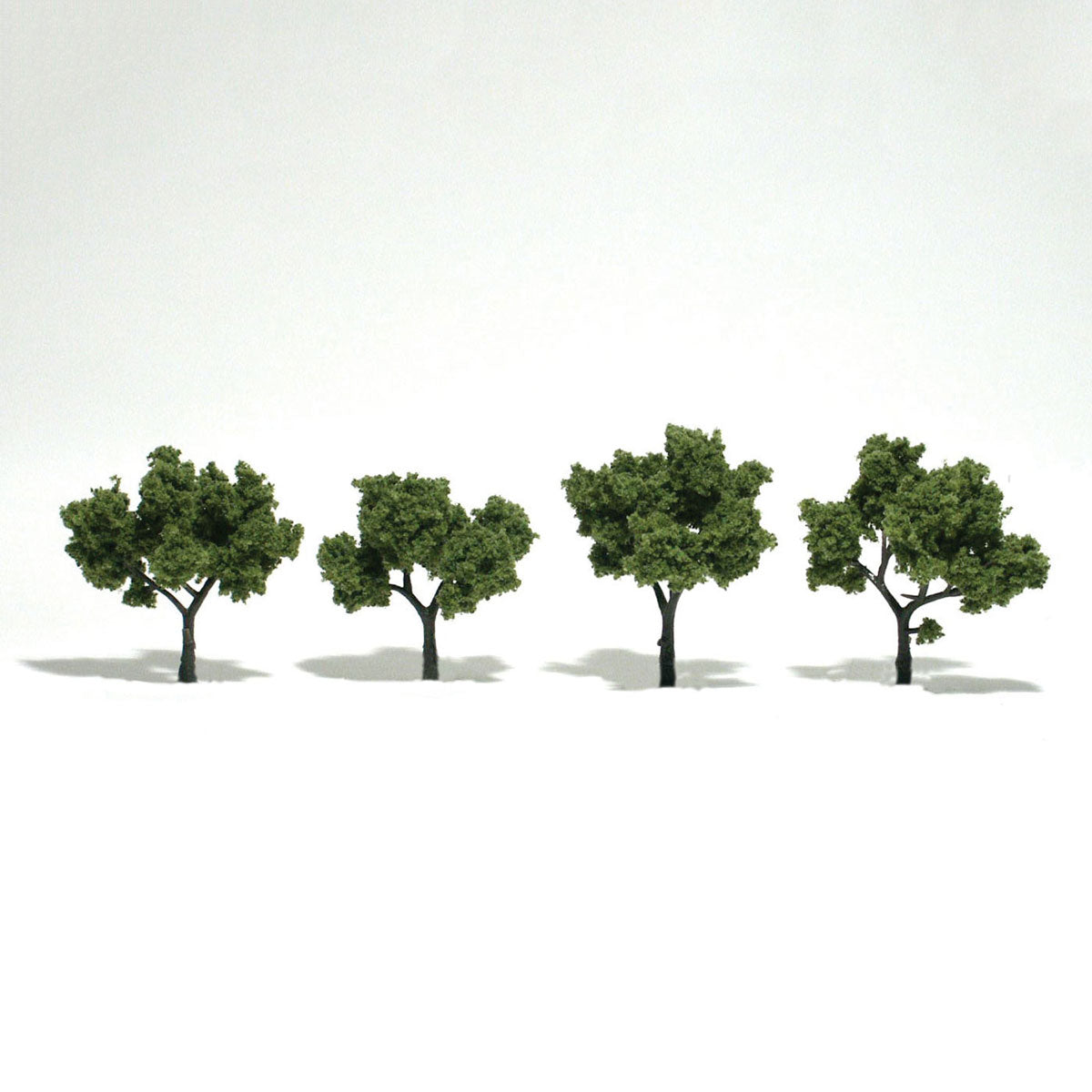 Woodland Scenics HO TR1503 - 2''-3'' Light Green Trees (4 Pack)