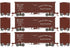 Athearn HO 2348 - Roundhouse - 36' Old Time Box Car "New York Central" #53450/53455/53459 (3 Car Set)