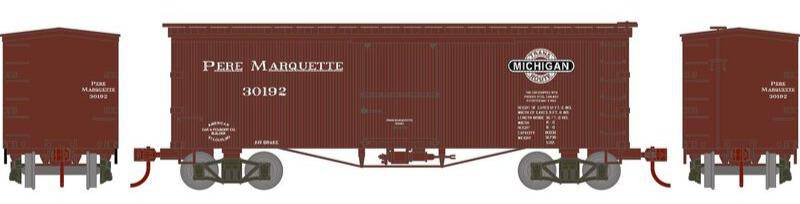 Athearn HO 2350 - Roundhouse - 36' Old Time Box Car "Pere Marquette" #30192