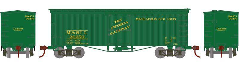 Athearn HO 2352 - Roundhouse - 36' Old Time Box Car "Minneapolis & St. Louis" #26250