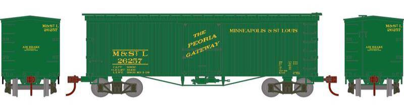Athearn HO 2353 - Roundhouse - 36' Old Time Box Car "Minneapolis & St. Louis" #26257