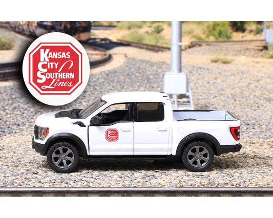 Railyard Truck Series - Ford F1 Pickup "Kansas City Southern Railroad" 1/43 Diecast Car