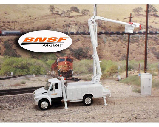 Railyard Truck Series - International Bucket Truck "BNSF Railway" 1/43 Diecast Car