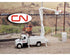 Railyard Truck Series - International Bucket Truck "Canadian National" 1/43 Diecast Car