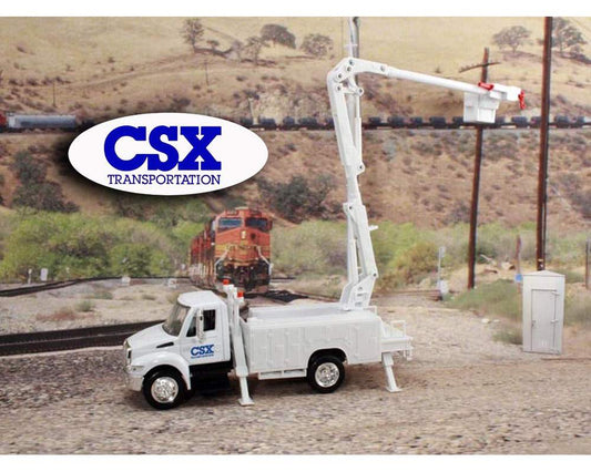 Railyard Truck Series - International Bucket Truck "CSX" 1/43 Diecast Car