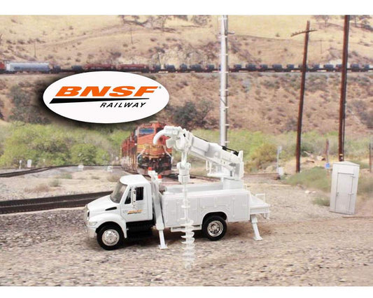 Railyard Truck Series - International Auger Truck "BNSF Railway" 1/43 Diecast Car