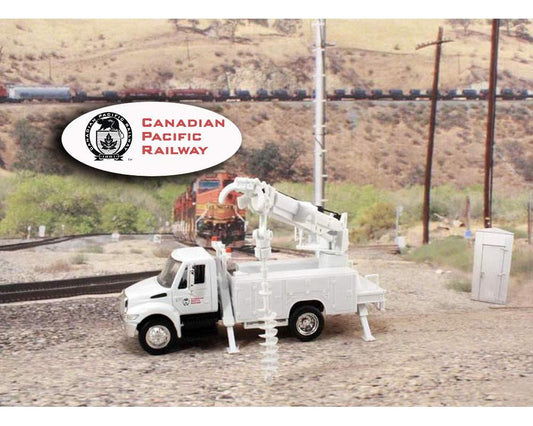 Railyard Truck Series - International Auger Truck "Canadian Pacific Railway" 1/43 Diecast Car