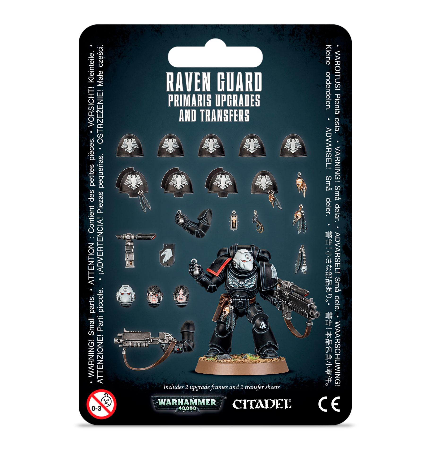 Games Workshop 55-13 - Warhammer 40,000 - Raven Guard: Primaris Upgrades and Transfers