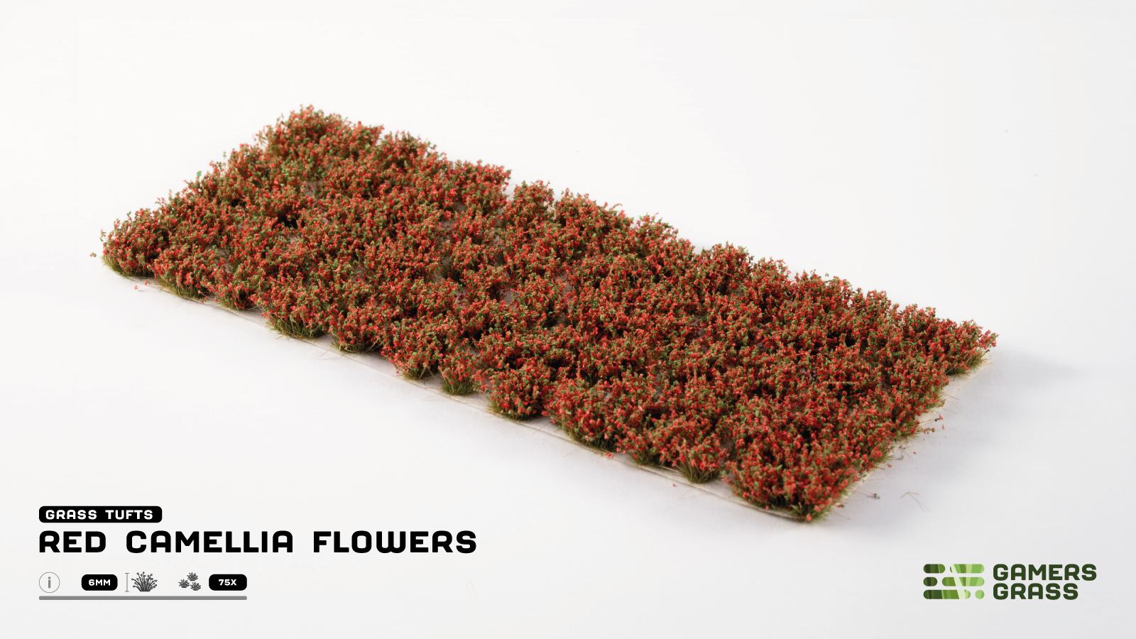 Gamers Grass GGFS-RC - Red Camellia Flowers
