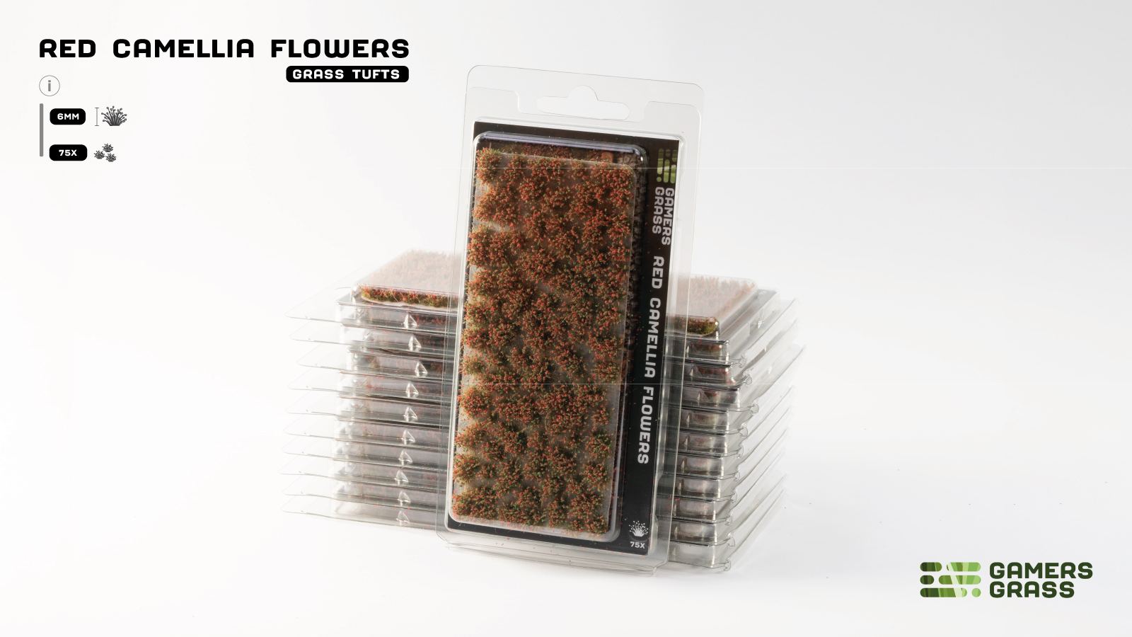 Gamers Grass GGFS-RC - Red Camellia Flowers
