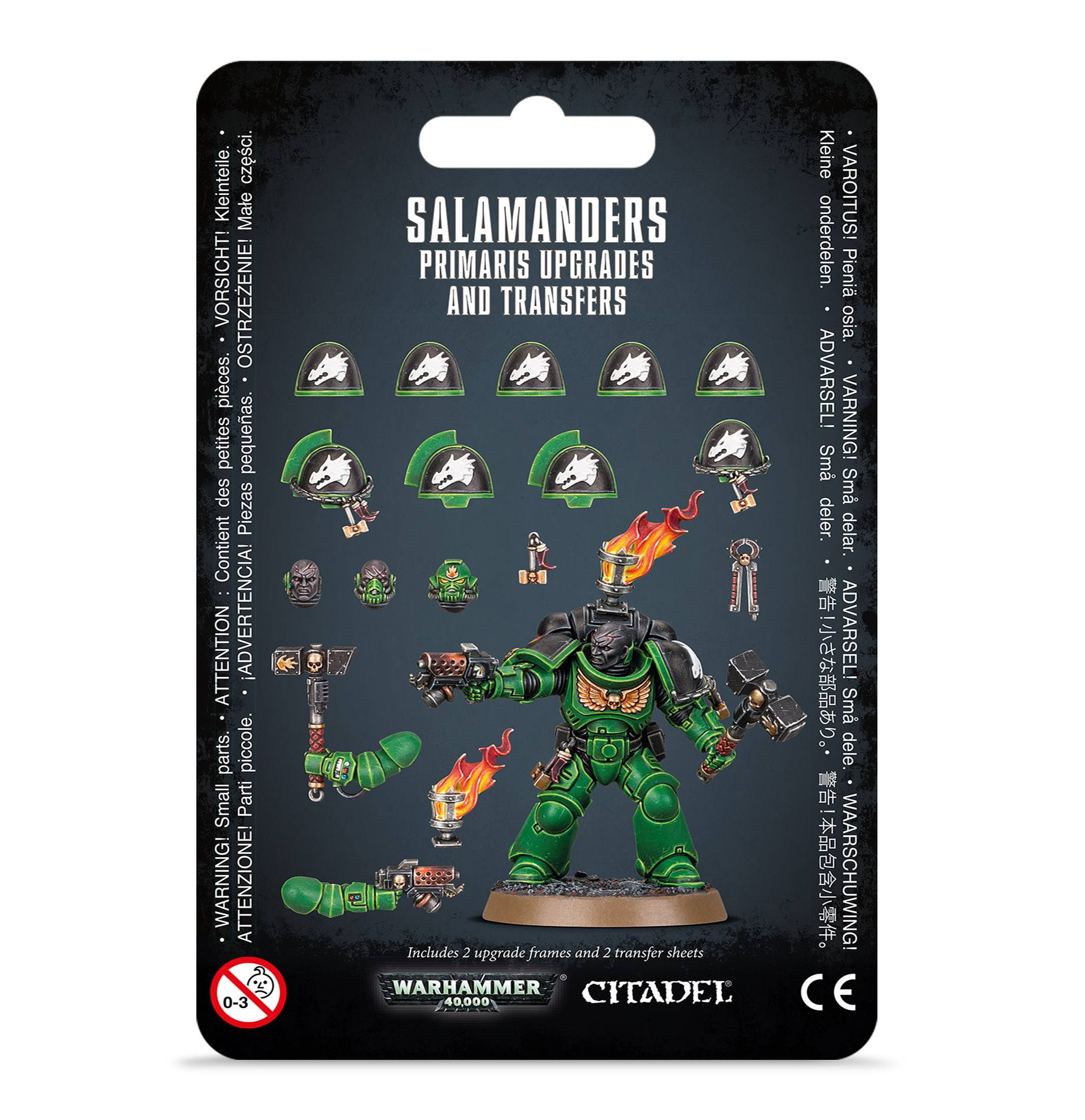 Games Workshop 55-16 - Warhammer 40,000 - Salamanders: Primaris Upgrades and Transfers