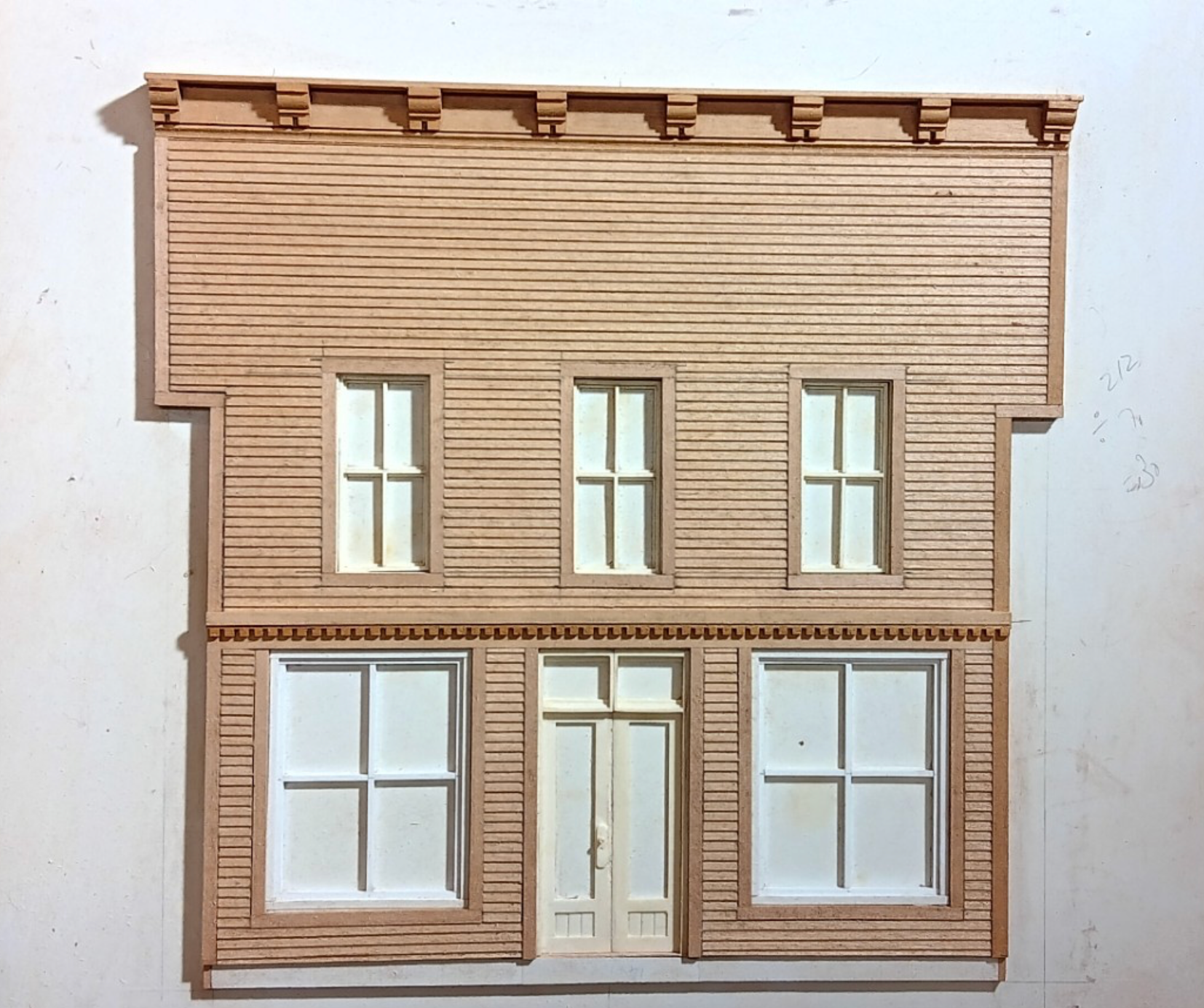 Schomberg Scale Structures - Building Flat - Clapboard Store Front