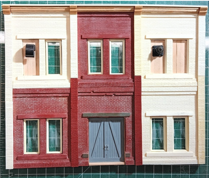 Schomberg Scale Structures #F2 - Building Flat - Cannella Engines Kit