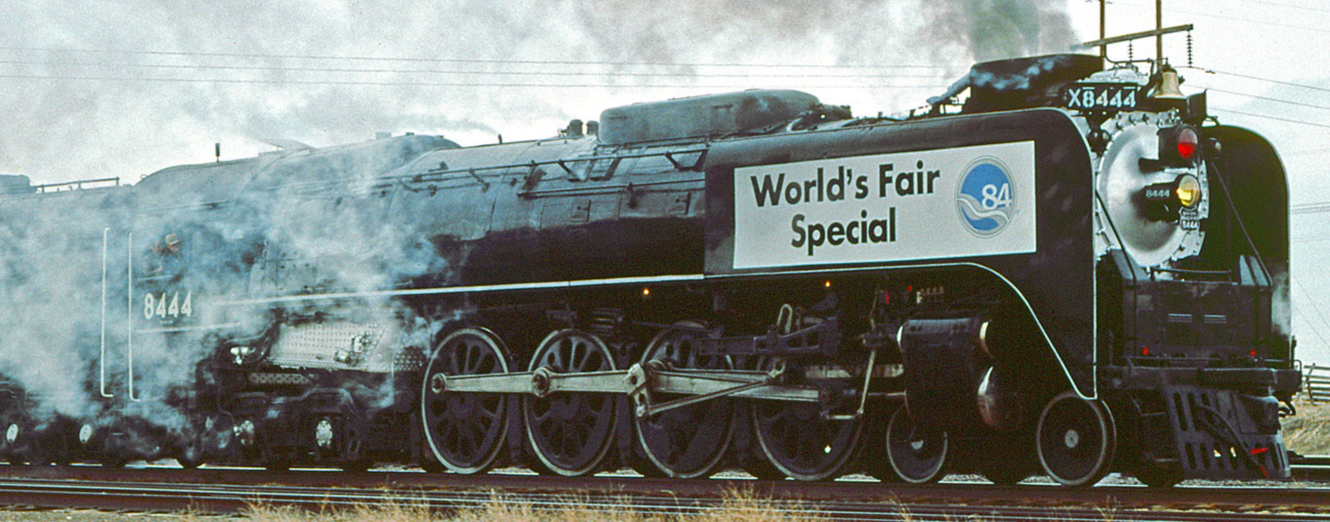 MTH 20-3970-1 - FEF 4-8-4 Northern Steam Engine "Union Pacific" #844 w/ PS3 World's Fair Edition