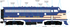 MTH 20-22003-1 - F-7 A/B Diesel Engine Set "Louisville & Nashville" #819 / #710 w/ PS3 Set #2 (Blue) - Custom Run for MrMuffin'sTrains