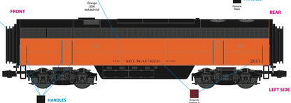 Lionel 2533959 - Legacy - C Liner Superbass "Milwaukee Road" #26B (Non-Powered) - Custom Run for MrMuffin'sTrains