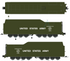 Lionel 2531850 - Legacy S2 Steam Locomotive "U.S. Army" #1903 General Douglas MacArthur - Custom Run for MrMuffin'sTrains