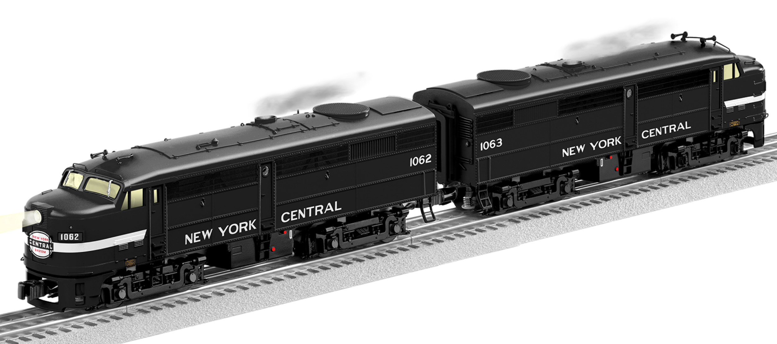 Lionel 2533971 - Legacy FA-2 Diesel Locomotive AA Set "New York Central" #1062/1063 (Cigar Band) - Custom Run for MrMuffin'sTrains