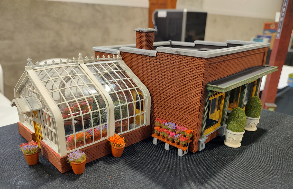 Sedgwick O Scale Models M005 - Rosie's Flower Shop Kit