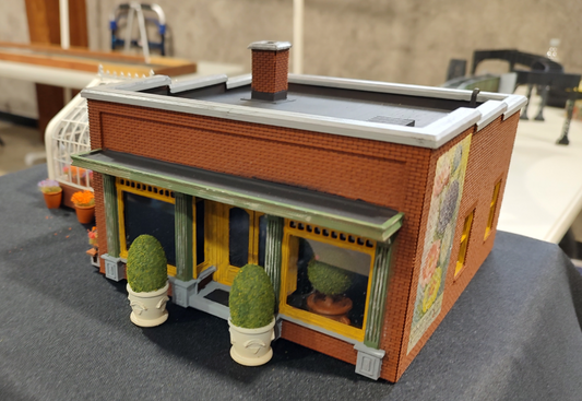 Sedgwick O Scale Models M005 - Rosie's Flower Shop Kit - MrMuffin'sTrains