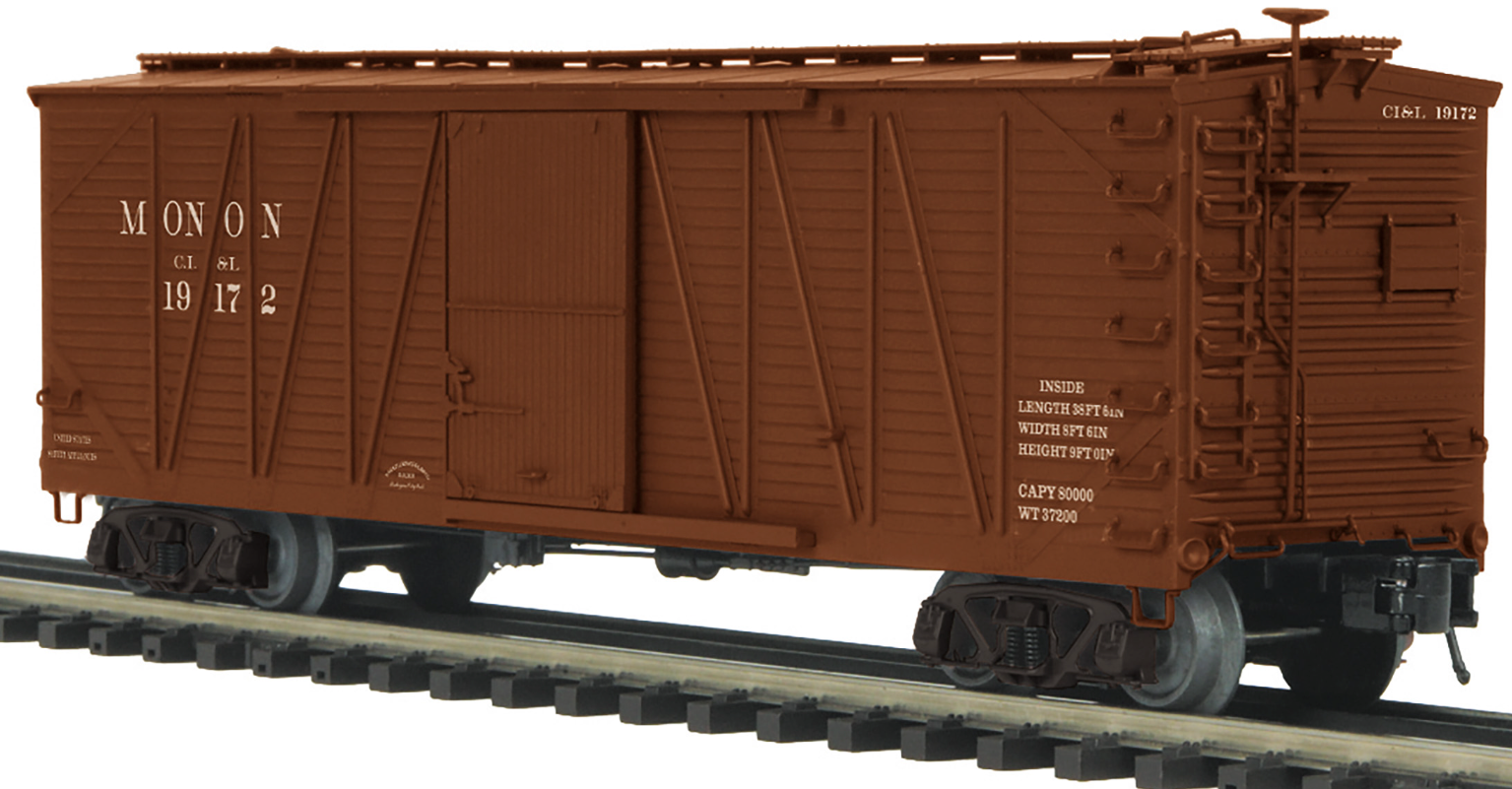MTH 20-99459 - 40’ USRA Single Sheathed Box Car "Monon" - Custom Run for MrMuffin'sTrains