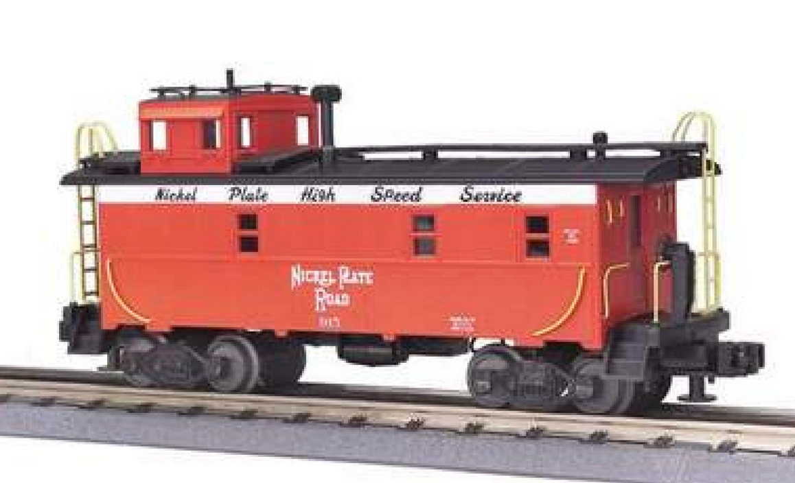 MTH 20-9186NKP - Steel Caboose "Nickel Plate Road" - Custom Run for MrMuffin'sTrains