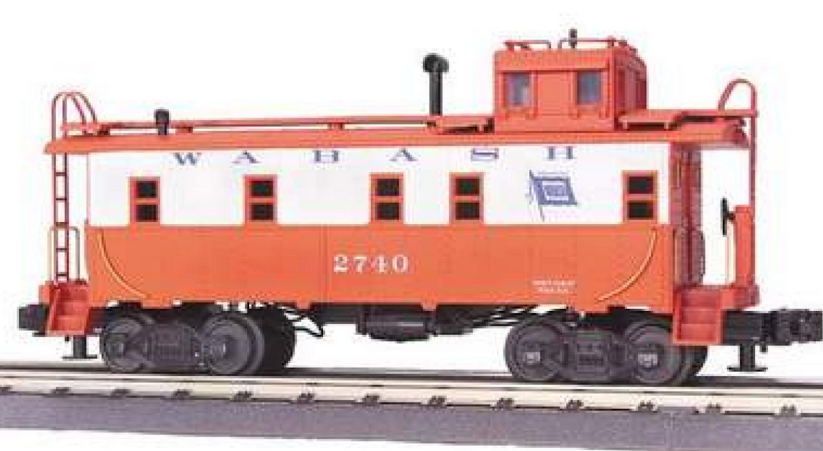 MTH 20-9186WAB - Steel Caboose "Wabash" - Custom Run for MrMuffin'sTrains