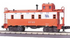 MTH 20-9186WAB - Steel Caboose "Wabash" - Custom Run for MrMuffin'sTrains