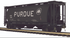 MTH 20-96889 - 3-Bay Cylindrical Hopper Car "Monon” #52098 (Purdue) - Custom Run for MrMuffin'sTrains