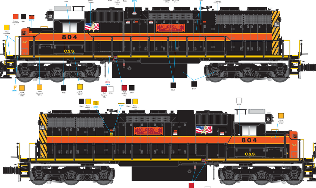 Lionel 2633681 - Legacy SD-38 Diesel Locomotive 